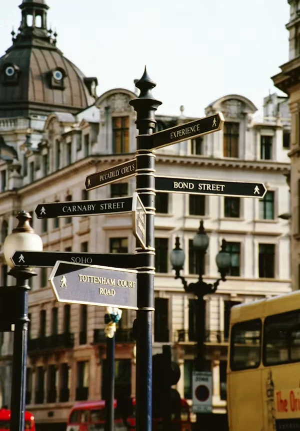 Characterful London architecture and streetscape